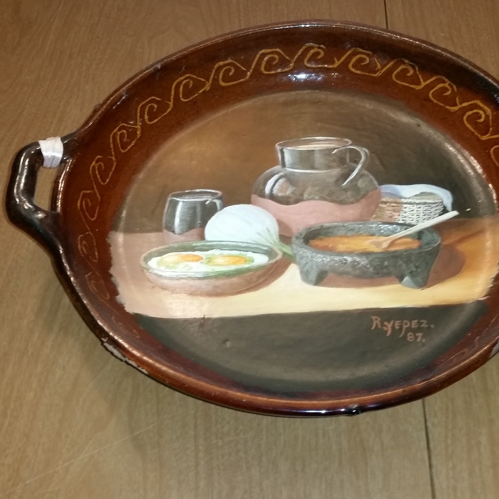 Terra Cotta Plate